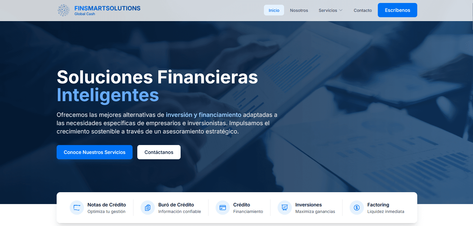 Finsmart Solutions - Diseño web en Guayaquil, Ecuador